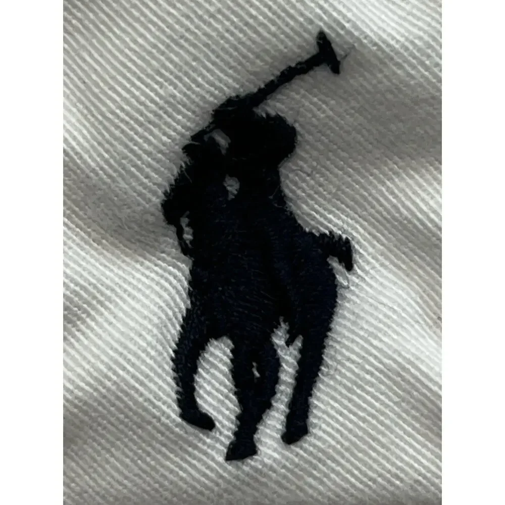Polo Ralph Lauren Chino Shorts Mens 35 White Stretch Cotton Twill